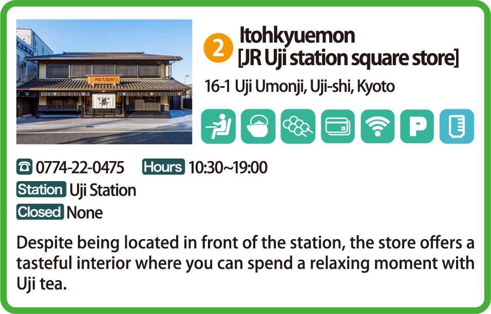 Itohkyuemon[JR Uji station square store]