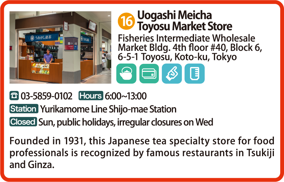 Uogashi Meicha Toyosu Market Store