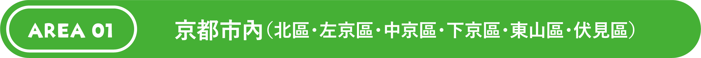 京都市內（北區・左京區・中京區・下京區・東山區・伏見區）