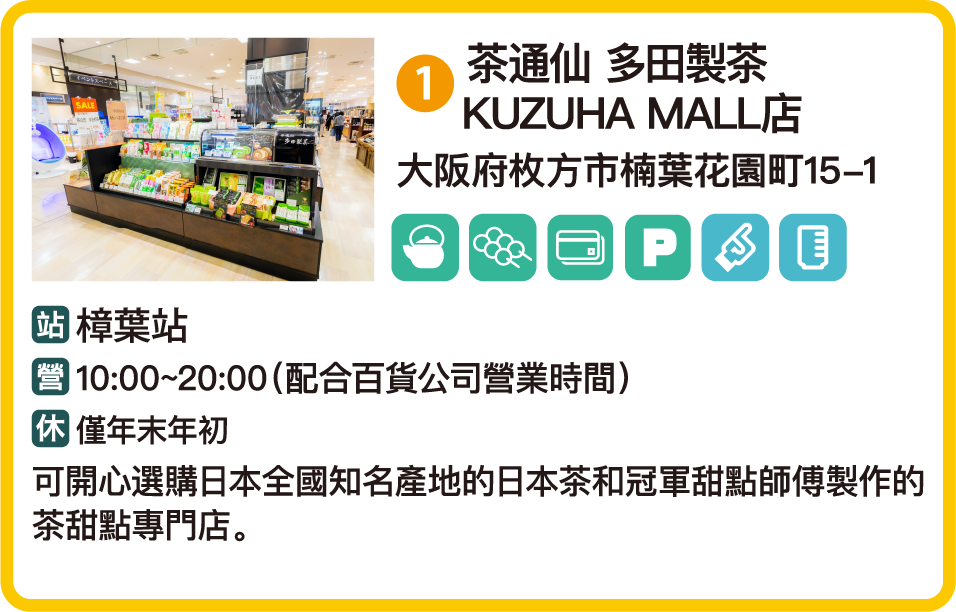 茶通仙 多田製茶 KUZUHA MALL店